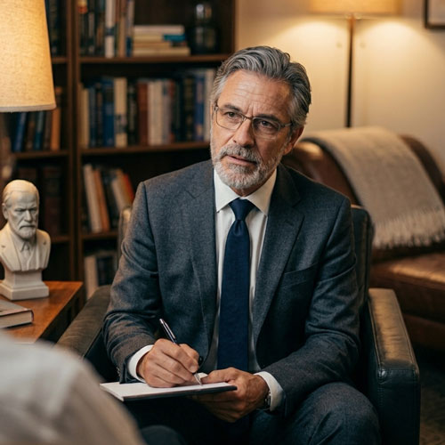 Dr. André Castilho em consultório